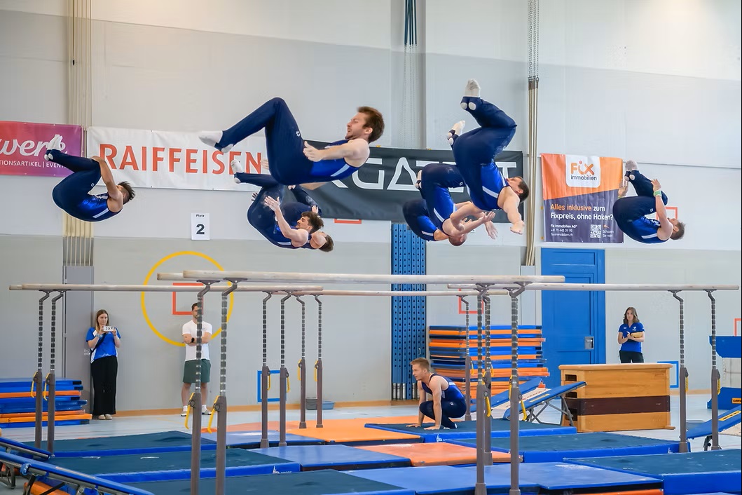 3 Podestplätze am GYM DAY